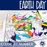 Earth Day Science Activity | Color by Number 