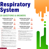 20 Questions and Answers on the Respiratory System