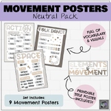 Elements of Movement Posters - Neutral Set