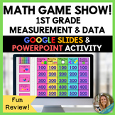1st Grade Math Jeopardy Style Game Show: Measurement and Data