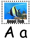 Ocean Animal Alphabet Posters | AÂ¨CZ Under the Sea Decor