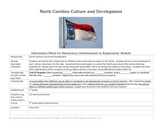 NC Expansion (Cultures that Impacted North Carolina) LDC-4th Grade