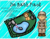 Zoo Math Center Pack