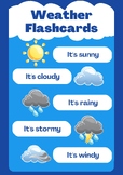 Weather flashcards