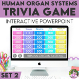 Cells, Tissue, Organs, Organ Systems - Human Body Systems Review Trivia Game
