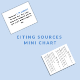 Citing Sources Mini Chart