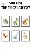 Where's The Triceratops? Lift-The-Flap Game Poster