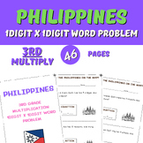 Philippines 3rd Multiplication 1Digit x 1Digit Short sentences Word Problem