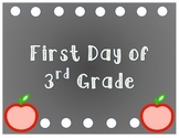 First Day Photos Printable