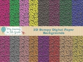 3D Bumpy Digital Paper Background