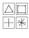 STEM Snowflake Qtip Cards