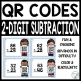Two Digit Subtraction with Regrouping Task Cards | Subtraction with regrouping