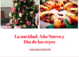 Navidad , Nuevo A?o y 3 reyes Hispanic Culture and traditions slide show