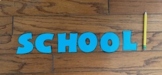Upper Case Letter Stencils for Banners, Bulletin Boards or Posters