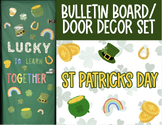 Lucky To Learn Together | St. Patricks Day | Bulletin Board/Door Decor Set