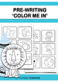 Color Me In: Pre-writing resource