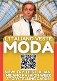 Brand New Italian Milan Fashion Week Storytelling Cards!