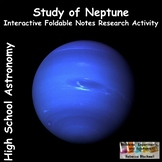 Study of Neptune - Foldable Interactive Research Notes