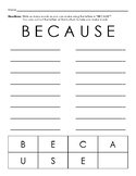 Word Find - Because