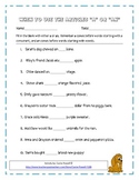 Using the Articles A and An