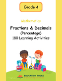 Grade 4 Math Fractions & Decimals (Percentage) Unit Plan