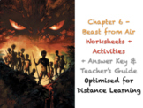 Lord of the Flies (Golding) - Chapter 6 - Fear - Worksheets + ANSWERS + GUIDE