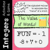 Integer Operations - Combining Integers - Centers and Games