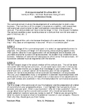 BDP - Venture Plan Project