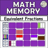 Interactive Math Memory Game Equivalent Fractions