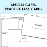 Special Cases Practice Task Cards