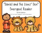 Emergent Easy Reader Book: Daniel and the Lions' Den