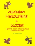 Alphabet handwriting + Puzzles
