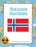 (Europe) What to know about Norway-  Reading Research Guide