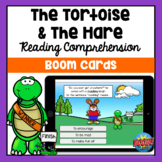 Aesop's Fables - The Tortoise & The Hare Reading Comprehension Boom Cards