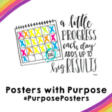 Little Progress, Big Results | 18x24 | Posters with Purpose
