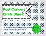 Post-Concert Circle-Share
