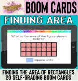 Boom Cards?: Finding Area of Rectangles DIGITAL Task Cards, SELF GRADING!
