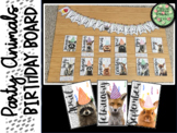 Critter Pals Party Animal Birthday Board