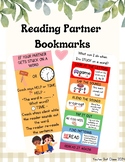 Reading Partner Bookmarks