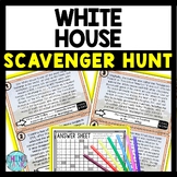 White House Scavenger Hunt Reading Comprehension Activity