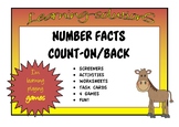 NUMBER FACTS - Count-Ons and Count-Backs - ACTIVITY BUNDLE for DIFFERENTIATION