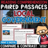 Paired Passages Compare & Contrast Two Texts on Same Topic | Local Government