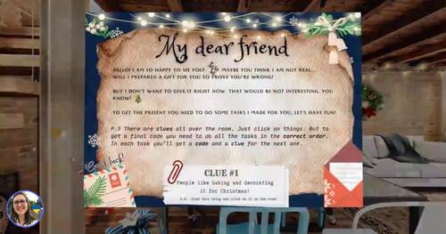 Christmas Digital Escape Room 360Â¡Ã£ fun no prep