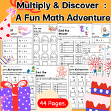 Multiply & Discover: A Fun Math Adventure - 44 pages.