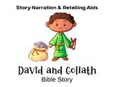 David And Goliath Color and Color Your Own Clipart, Handwriting, Coloring Pages