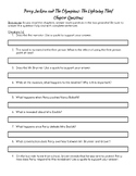 Percy Jackson and The Olympians: The Lightning Thief Chapter Questions