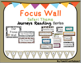 Focus Wall Journeys Reading Series (Safari Theme)
