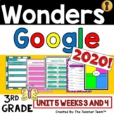 Wonders 2023, 2020 3rd Grade Unit 5 Weeks 3 and 4 Supplement | Google Slides