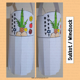 Sukkot Craft Windsock Activities Lulav and Etrog Art Bulletin Board Kindergarten