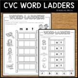 Word Ladders Word Chains CVC Science of Reading